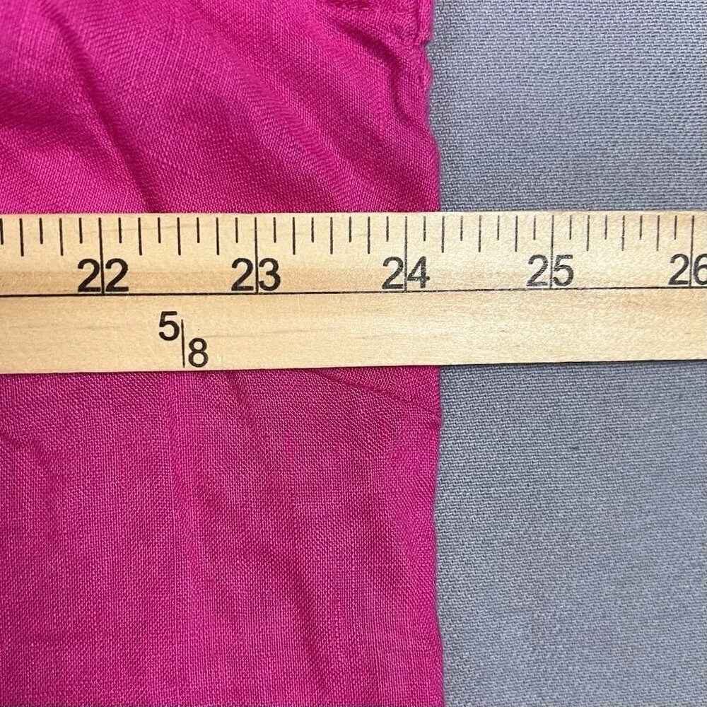 Ralph Lauren LRL 100% LINEN Tunic EMBROIDERED Women's Size 1X Long Sleeve Shirt - Picture 8 of 12